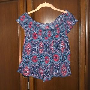 Off the shoulder top